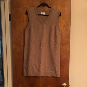 Old Navy Tan Knit Sweater Vest